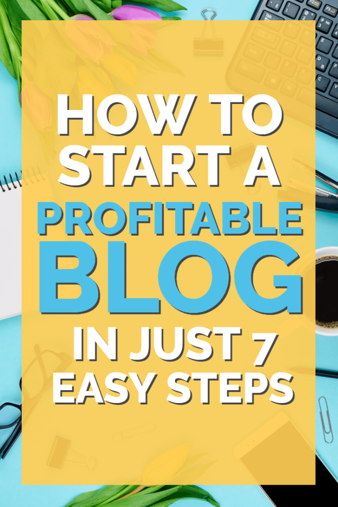 Start a blog today with this super-simple 7 step plan. Perfect for brand new bloggers with no technical knowledge - simply follow along and discover how easy it is to make money at home with blogging. 