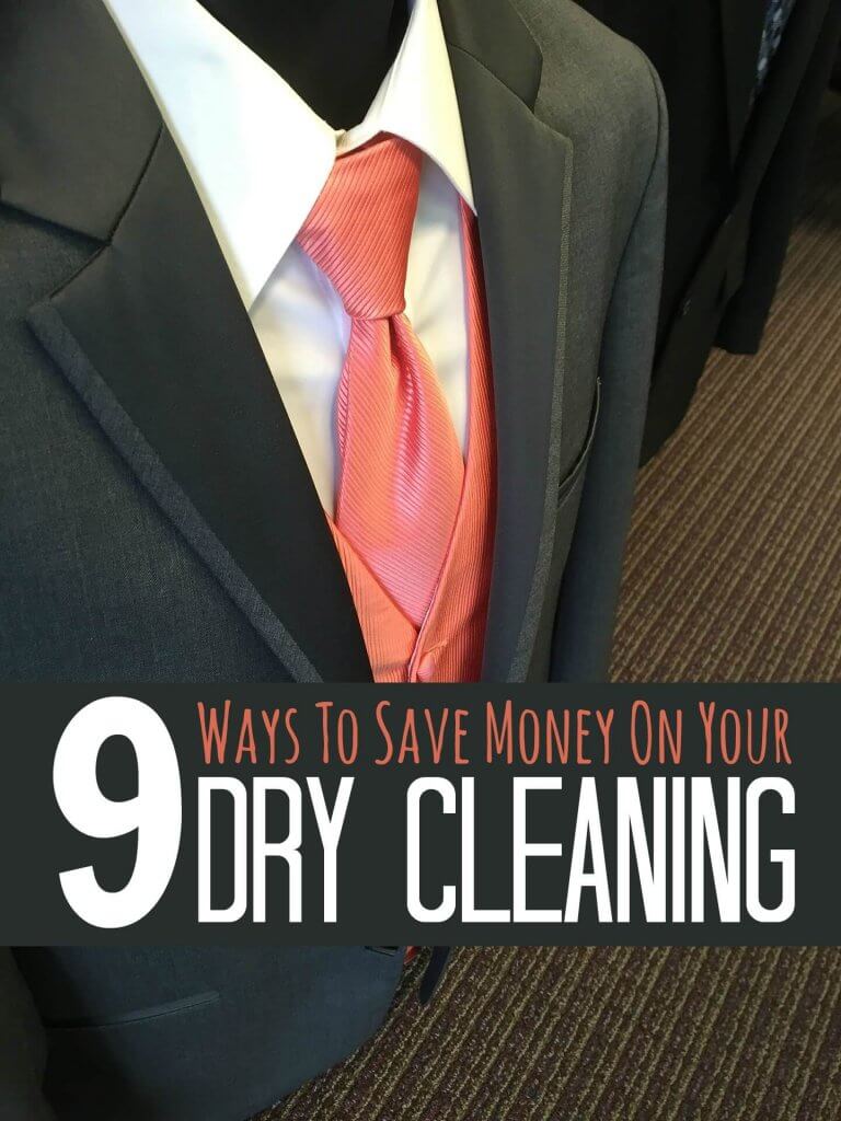 Wondering how to save money on dry cleaning. These tips from an ex-dry cleaner will help you spend less on your laundry services. #frugality 
