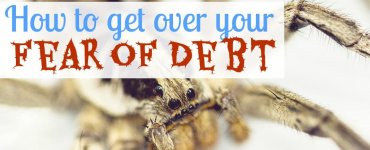 Debt can be a scary subject, but that doesn't mean you shouldn't tackle it. Here's how to get over your fear and debt and finally become debt free once and for all!
