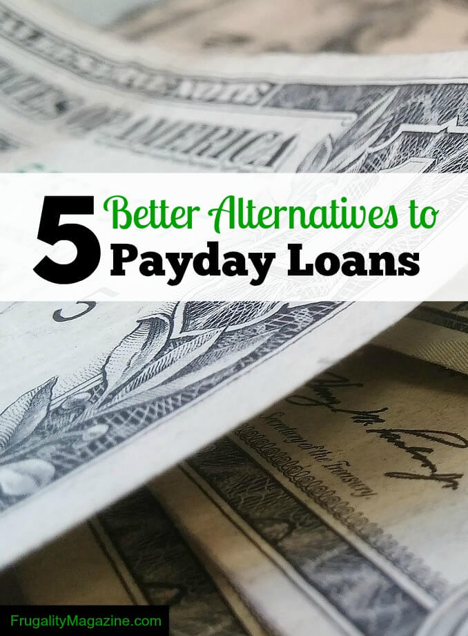 5 better alternatives to payday loans. If you're struggling financially and need to borrow money then find out the best solution for your needs. #debt 