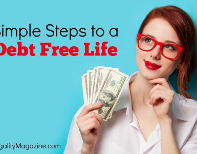 Want to live a debt free life? Say no to expensive debt payments by following these simple principles...