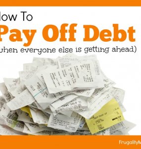 How to pay off debt when everyone around you seems to be getting ahead. Here's how to end the financial frustration and finally take control of your money...