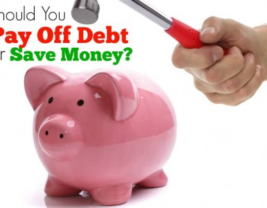 Should you pay off debt or save money? Here's the math behind the perfect answer to this complex question about debt elimination...