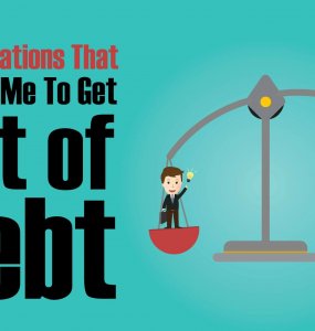 How to get out of debt: 5 realizations that helped me pay off debt.
