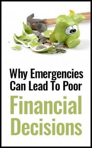 Financial emergencies can lead to poor decisions that you have to pay for many years into the future. Here's how to avoid financial emergencies and budget properly for the future.