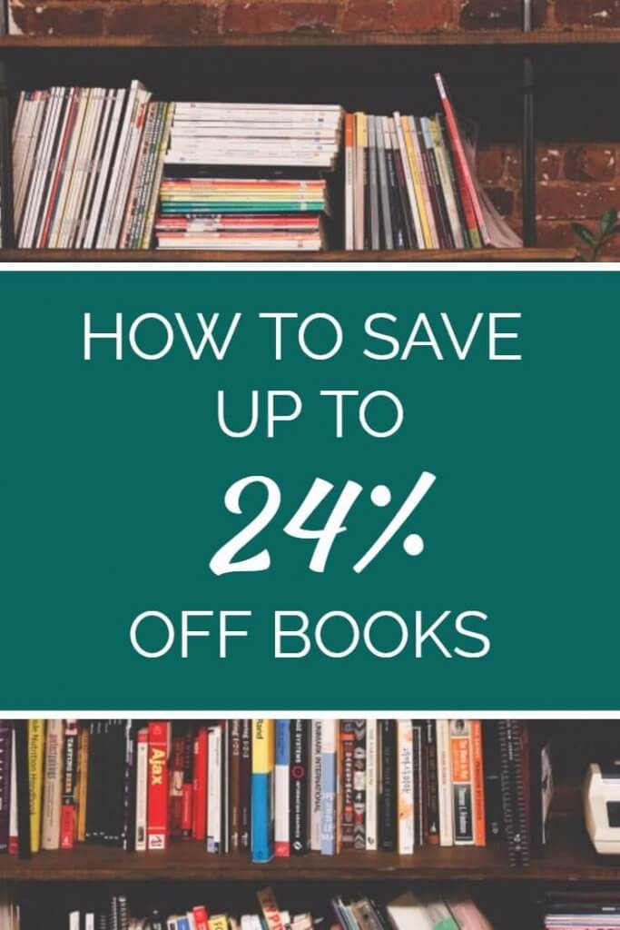 Save money on books using this simple strategy. This blogger found a way to knock almost a quarter off the price of books - has to be seen to be believed! Click here to learn more...